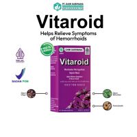 Herbal Supplements VITAROID Helps Relieve Hemorrhoids 60 Capsules
