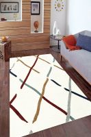 Luxury 3D Modern Turkish Rug - Polyester, Cotton, Chenille Options - Machine Washable - Flexible MOQ - Global Shipping