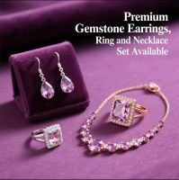 Luxury Gemstone Jewelry Ensemble