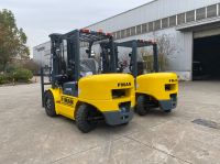 Brand New FMAN CPCD30 Diesel Forklift 2 Section 3m Mast Penumatic Tire
