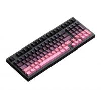 mechanical keyboard Suitable for e-sports gaming and office use.Features PBT gradient side-engraved keycaps Wired connection, compatible with laptops