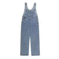 Bestselling Women's Distressed Denim Overalls Trendy Washed Jeans Jumpsuit