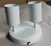 White Spot Light With 2 heads,round base