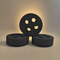 50mm 4 holes  hookah charcoal factory from china