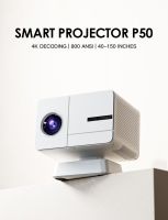 Kangjia 2025 new super HD projector, home laser TV, bedroom, living room, home cinema, mobile phone screen, projection wall, dormitory, small integrated C1 projector,