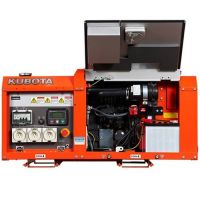 Kubota GL9000D (8.8KVA) Silenced Diesel Generator