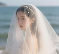 A dreamy galaxy cascades over the shoulders