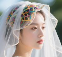A dreamy galaxy cascades over the shoulders