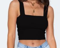 Europe and the United States summer new fashion women's T-shirt sexy navel top