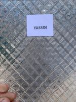 patterned glass and marble and granite 