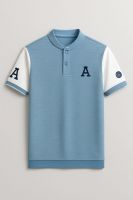Menâs Slim Fit Classic Polo Shirt with Embroidered Sleeve Logo