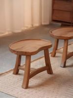 Small Solid Wood Stool