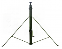Multi-function 10m Telescoping Mast Crank Driven Mast for Telecommunication