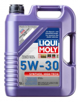 High-performance 5W-30 synthetic motor oil in 5-liter packaging