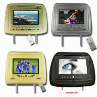 7 Inch TFT LCD Car Headrest DVD Player