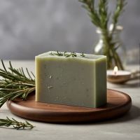 Private Label Rosemary Revival Soap Revitalizing Antioxidant Care for Scalp Oily Skin Aromatherapy
