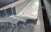 Z-shaped steel structure