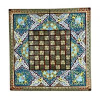 Full Khatam Backgammon, Chess Board with  Miniature IlluminationÃï¿½ÃÂ 