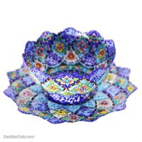 Persian Minakari Minakari Bowl & PlateÃÂ 