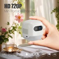 DLP mini portable projector 720p with 2.4G&5G wifi wireless for phone 4k home theater 
