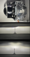 Led projector lens for Isuzu D-MAX