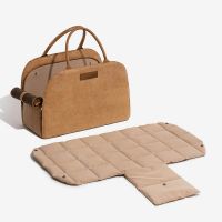 Eco-Friendly Pet Travel Bag - Lightweight Dupont Fabric Chestnut Brown (44x22x30cm) | Multi-Functional | MOQ 50