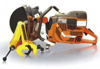 Portable Petrol Rail Cutting Machine Track Saw Cutting Equipment for Rail Construction
