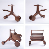 Kids Walker Cum Cycle | 4-in-1 Kids Scooter | Wooden Kids Toys