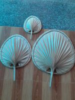 Natural Palm Leaf Handfan