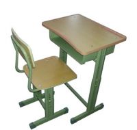 school desk and chair