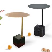 High Quality Small Living Room Home Sofa Tea Table Bedside Mini Balcony Modern Size Corner Coffee Side Table