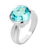 Sterling Silver Jewelry-Sky Blue Topaz Ring