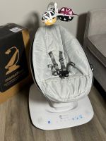 4moms Grey MamaRoo Multi-Motion Baby Swing, Bluetooth Enabled 5 Unique Motions