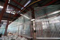 steel security fence