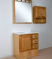 solidwood bathroom cabinet