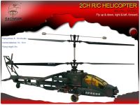 RC Apache helicopter