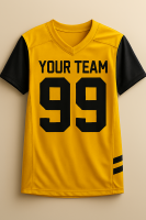 Customizable American Football Jersey Breathable Mesh Team Name &amp; Number Athletic Fit