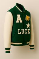 Men's New Wholesale Veracity Jacket Latest Design In Wight And Green Colors