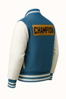 Custom OEM Varsity Jacket Wool & PU Leather Varsity Jacket for Men and Women Private Label Manufacturer