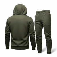 Mens Full Zip Tracksuit Set Sports Jogging Suit With Hoodie And Pants Custom Logo Available OEM Wholesale