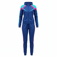 Stylish Sporty Women Tracksuit Set For Workout And Casual Wear Comfortable Fit with Breathable Fabric Ideal for All Seasons