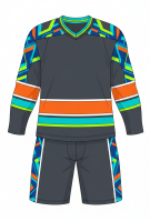 New Pro Level Ice Hockey Uniform Set for Men and Women Durable Fabric with Team Colors Ideal for League and Practice Games