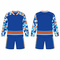 Custom Ice Hockey Jersey and Pants Set Breathable Material with Reinforced Stitching Perfect for Competitive Matches