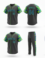 Stylish Baseball Uniform Kit for Practice and Game Day Breathable Material with Athletic Fit for Maximum Mobility and Style