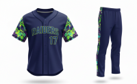 Premium Baseball Jersey and Pants Set Ideal for League Play Durable Fabric with Customizable Colors and Team Branding