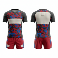 Durable Rugby Uniform Set for Men and Youth Includes Jersey and Shorts Built for Tough Matches and Maximum Comfort
