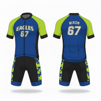 Premium Cycling Kit for Training and Racing Includes Jersey and Bib Shorts Built for Performance and Long Distance Rides