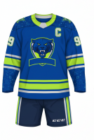Custom Ice Hockey Jersey and Pants Set Breathable Material with Reinforced Stitching Perfect for Competitive Matches