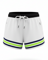 New Athletic Training Shorts with Breathable Mesh Panels Comfortable Fit Perfect for Fitness Yoga and Cardio Workouts