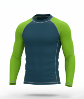 New Long Sleeve Rashguard with Quick Dry Fabric and Athletic Cut Perfect for Swimming Fitness and Beach Activities